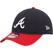 New Era Men's Navy/Red Atlanta Braves Replica Core Classic 9TWENTY Adjustable Hat