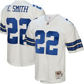 Mitchell & Ness Men's Emmitt Smith White Dallas Cowboys Legacy Replica Jersey