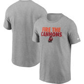 Nike Men's Heathered Gray Tampa Bay Buccaneers Hometown Collection Cannons T-Shirt