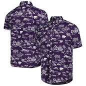 Reyn Spooner Men's Purple Kansas State Wildcats Performance Button-Down Shirt