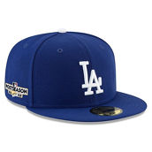 New Era Men's Royal Los Angeles Dodgers 2022 season Side Patch 59FIFTY Fitted Hat