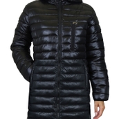 Spire By Galaxy Women's Quilted Long Puffer Jacket