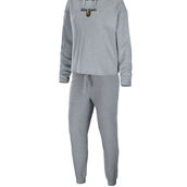 WEAR by Erin Andrews Women's Heather Gray Vegas Golden Knights Logo Pullover Hoodie & Pants Sleep Set