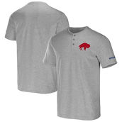 NFL x Darius Rucker Collection by Fanatics Men's Heathered Gray Buffalo Bills Henley T-Shirt