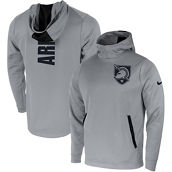 Nike Men's Gray Army Black Knights 2-Hit Performance Pullover Hoodie