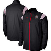 Nike Men's Black Ohio State Buckeyes Woven Full-Zip Jacket