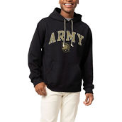 League Collegiate Wear Men's Black Army Black Knights Arch Essential Pullover Hoodie