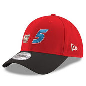New Era Men's Scarlet/Black Kyle Larson Double Whammy 9FIFTY Snapback Adjustable Hat