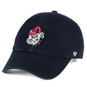 '47 Men's Black Georgia Bulldogs Vintage Clean Up Adjustable Hat