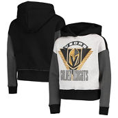 Outerstuff Girls Youth Black Vegas Golden Knights Let's Get Loud Pullover Hoodie