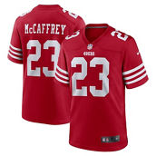 Nike Men's Christian McCaffrey Scarlet San Francisco 49ers Game Player Jersey