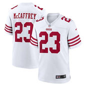 Nike Men's Christian McCaffrey White San Francisco 49ers Game Player Jersey