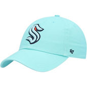 '47 Men's Light Blue Seattle Kraken Logo Clean Up Adjustable Hat