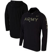 Nike Men's Black Army Black Knights 1st Armored Division Old Ironsides Rivalry Long Sleeve Hoodie T-Shirt