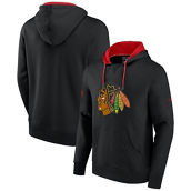 Fanatics Branded Men's Black Chicago Blackhawks Special Edition 2.0 Team Logo Pullover Hoodie