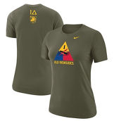 Nike Women's Olive Army Black Knights 1st Armored Division Old Ironsides Operation Torch T-Shirt