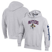 Champion Men's Heather Gray Florida Panthers Reverse Weave Pullover Hoodie