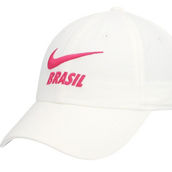Nike Women's White Brazil National Team Campus Adjustable Hat