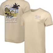 Image One Men's Natural UCF Knights Hyperlocal Beach Premium T-Shirt