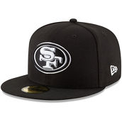 New Era Men's Black San Francisco 49ers B-Dub 59FIFTY Fitted Hat