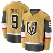 Fanatics Branded Men's Jack Eichel Gold Vegas Golden Knights Alternate Premier Breakaway Player Jersey