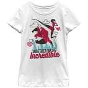 Mad Engine Girls Pixar The Incredibles Together Incredible T-Shirt