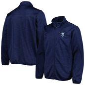 G-III Sports by Carl Banks Men's Deep Sea Blue Seattle Kraken Closer Transitional Full-Zip Jacket