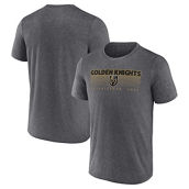 Fanatics Branded Men's Heathered Charcoal Vegas Golden Knights Prodigy Performance T-Shirt