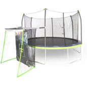 ActivPlay 15x13 Oval Trampoline Combo with Kickback and Bounceback