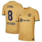 Nike Men's Pedri Gold Barcelona 2022/23 Away Authentic Player Jersey