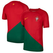 Nike Men's Red Portugal National Team 2022/23 Home Vapor Match Authentic Blank Jersey