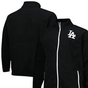 Profile Men's Black Los Angeles Dodgers Polar Full-Zip Jacket