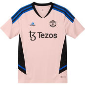 adidas Youth Pink Manchester United 2022/23 Training Jersey