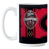 Logo Brands Georgia Bulldogs College Football Playoff 2022 National s 15oz. Sublimated Mug