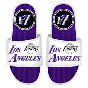 ISlide White Los Angeles Lakers 2022/23 City Edition Gel Slide Sandals