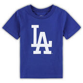 Outerstuff Infant Royal Los Angeles Dodgers Team Crew Primary Logo T-Shirt