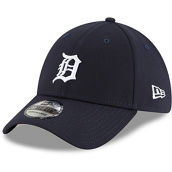 New Era Men's Navy Detroit Tigers Home Team Logo Classic 39THIRTY Flex Hat