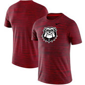 Nike Men's Red Georgia Bulldogs Secondary Logo Velocity Legend Performance T-Shirt