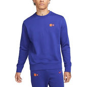 Nike Men's Blue Barcelona Club Fleece Pullover Sweatshirt