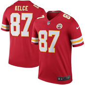 Nike Men's Travis Kelce Red Kansas City Chiefs Legend Jersey