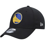 New Era Men's Black Golden State Warriors Official Team Color 39THIRTY Flex Hat