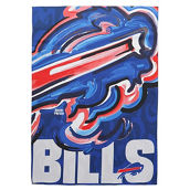 Evergreen Enterprises Buffalo Bills 12.5'' x 18'' Double-Sided Justin Patten Suede Garden Flag