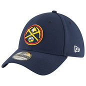 New Era Men's Navy Denver Nuggets Team Classic 39THIRTY Flex Hat