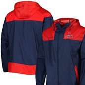 Columbia Men's Navy/Red St. Louis Cardinals Omni-Shade Flash Forward Challenger Full-Zip Windbreaker Jacket
