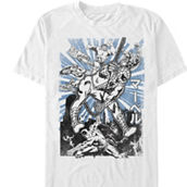 Mad Engine Mens Marvel Avengers Kanji T-Shirt