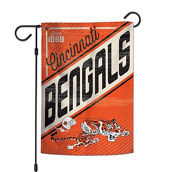WinCraft Cincinnati Bengals 2-Sided 12'' x 18'' Team Garden Flag