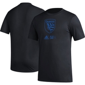 adidas Men's Black San Jose Earthquakes Icon AEROREADY T-Shirt