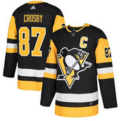 adidas Men's Sidney Crosby Black Pittsburgh Penguins Authentic Player Jersey