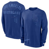 Nike Men's Royal Los Angeles Dodgers Statement Ball Game Fleece Pullover Sweatshirt