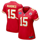 Nike Women's Patrick Mahomes Red Kansas City Chiefs Super Bowl LVII Patch Game Jersey